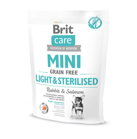 Brit Care Mini Grain Free Light & Sterilised 400 г
